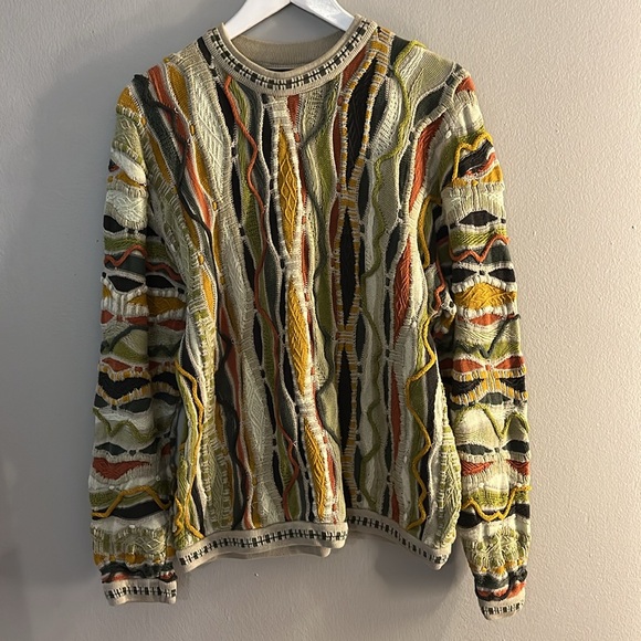 COOGI Other - COOGI Multicolor 3D Knit Sweater Size Medium